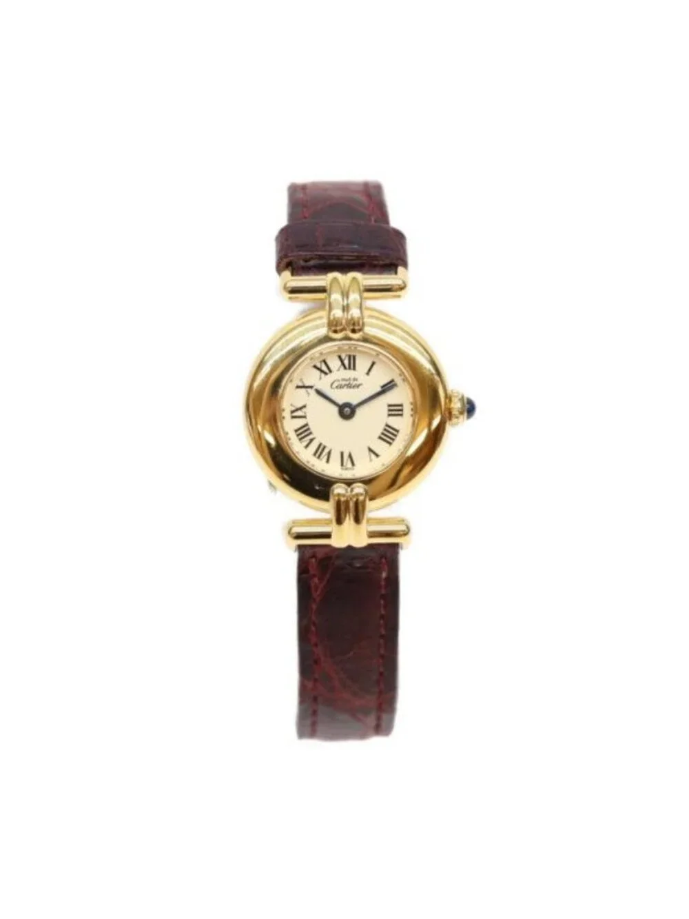 Cartier Must Colise Gold White Dial